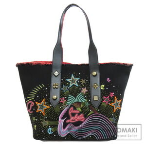 Christian Louboutin Star Collection Canvas Tote Bag